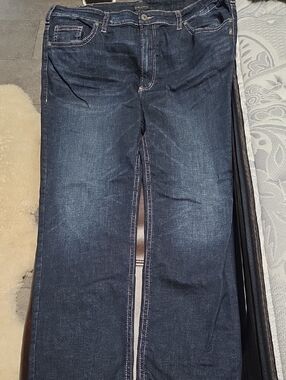 Silver Jeans Indigo Straight Leg Men's Jeans